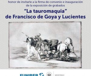 Tauromaquia de Goya em exposição em El Salvador